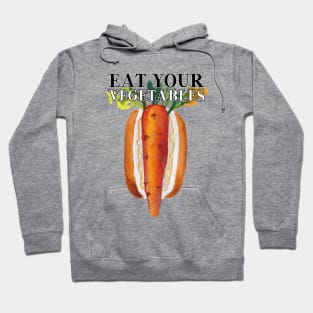 Eat Your Vegetables Carrot Hoodie